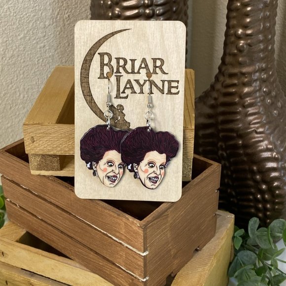 10 Piece Woman's Dangle Halloween Earrings Lot For Selling At Craft Show - Picture 2 of 5